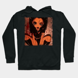 Baddie Revenge Girl Squat Hoodie